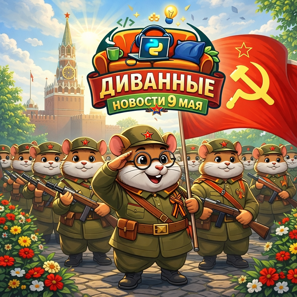 С ДНЁМ ВЕЛИКОЙ ПОБЕДЫ! 🎖️🐹